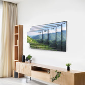 Uchwyt do telewizora lub monitora Maclean MC-417, max. VESA 100x100, 13-32", 30kg, czarny