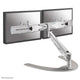 Uchwyt do ekranów Neomounts FPMA-D940DD biurkowy 10"-24" max VESA 100x100 max 7 kg Silver