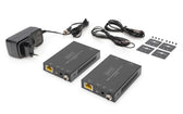 Przedłużacz/Extender DIGITUS HDMI 70m po skrętce Cat.5e/6/7 4K 60Hz PoC (Power over Cable) (zestaw)