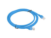 Patchcord Lanberg UTP kat.5e 2m niebieski