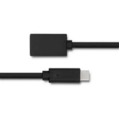 Kabel USB 3.0 Qoltec A żeński / USB 3.1 typC Męski | 0,25m