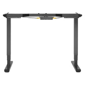 Biurko elektryczne bez blatu Ergo Office, do pracy stojąco-siedzącej, max. 125kg, max. wys. 1280mm, dotykowy panel, ER-422