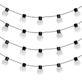 Girlanda ogrodowa solarna LED 2w1 Maclean MCE424, IP44, 3W, 10lm, 3000K, akumulator 2*600 mAh, 5V DC, 7m