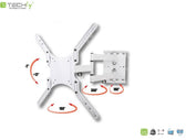Uchwyt ścienny Techly 23"-55", 45kg obrotowy