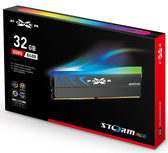 Pamięć DDR5 Silicon Power XPOWER Storm RGB Gaming 32GB (1x32GB) 6400MHz CL32 1.4V UDIMM Gray