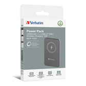 Powerbank Verbatim Charge 'n' Go Magnetic Wireless 10000mAh USB-C PD 3.0 Grey