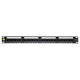 Patch panel 19'' Netrack 1U, 24-porty kat. 5e UTP, z półką