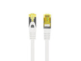 Patchcord Lanberg S/FTP kat.6A 0,25m LSZH CU fluke passed biały
