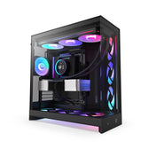 Obudowa NZXT H9 Flow RGB (2025) Midi Tower z oknem czarna
