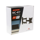 Uchwyt do telewizora lub monitora Maclean MC-417, max. VESA 100x100, 13-32", 30kg, czarny