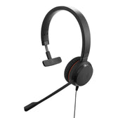 Słuchawki przewodowe z mikrofonem Jabra Evolve 20 MS Mono, USB-A czarne