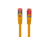 Patchcord Lanberg S/FTP kat.6 1m LSZH CU fluke passed pomarańczowy