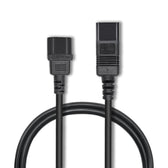 Kabel zasilający Qoltec IEC C14/C19 | 3x1.5mm2 | 2m