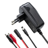 Ładowarka do akumulatora Qoltec AGM GEL STD 12V | 1A | Prostownik z sygnalizatorem LED