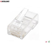 Wtyk Intellinet RJ45 8P/8C UTP Cat.6/linka 100szt.