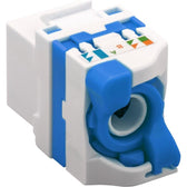 Moduł Keystone Techly RJ45 U/UTP Cat.6a samozaciskowy biały