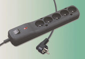 Listwa zasilająca Lestar LF-530WA 5+ 1,5m czarna