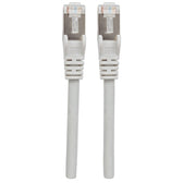 PatchCord 100% miedź Intellinet Cat.6a LSZH S/FTP, 10m, szary