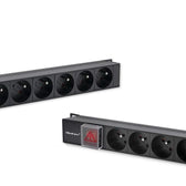 Listwa zasilająca Qoltec PDU do RACK | 16A | 16 x FRENCH | Pionowa | 1.8m