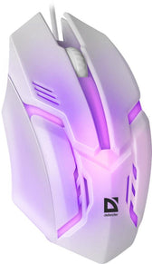 Mysz przewodowa Defender CYBER MB-560L 1200dpi 3P biała
