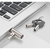 Linka zabezpieczająca do laptopa Techly Wedge-Lock na Klucz 1,8m