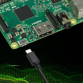 Ładowarka Qoltec Super FAST PD do Raspberry PI 5 | USB-C | 27W | 5-12V | 1.8-5A | Czarny