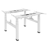 Biurko elektryczne podwójne regulacja wys. Ergo Office ER-404W, max wys 128cm, max 125kg x2, bez blatu, do pracy stojąco siedzącej