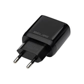 Ładowarka sieciowa Beline 25W 1xUSB-C GaN PD 3.0+kabel USB-C - czarna