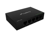 Switch niezarządzalny Lanberg 5x 1GB/s Gigabit Ethernet Desktop 12V (Obudowa metalowa)