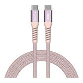 Kabel Verbatim USB-C(M) - USB-C(M) 1,2m, 60W, PD, różowy