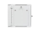 Szafa instalacyjna Rack dwusekcyjna wisząca 19" 12U 600x600 szara Lanberg (flat pack)