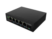 Switch Lanberg Light industrial POE 1XBT 3XAT SFP+ETH DIN Fast Ethernet
