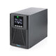 Zasilacz awaryjny UPS DIGITUS Online Tower 19" LCD 1000VA/1000W 2x12V/9Ah 4xC13 1xC14 USB RS232 RJ45
