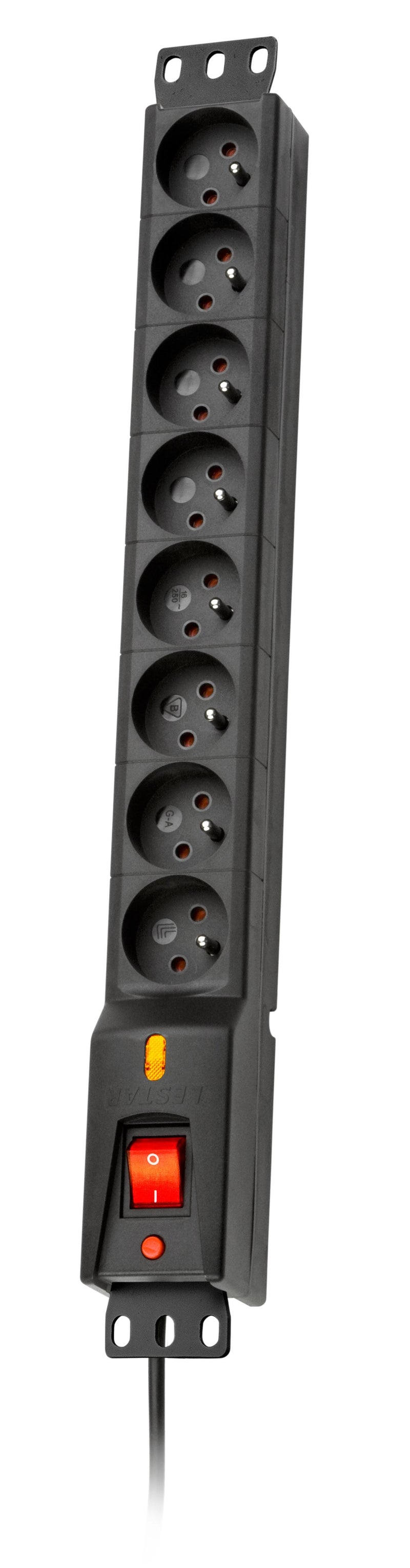 Listwa zasilająca Lestar LXRM  816 16A G-A K.:CZ 1,5M 19"PDU