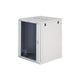 Szafa sieciowa wisząca jednosekcyjna DIGITUS Dynamic 19" 16U, 600x600, drzwi szyba, szary, niezmontowana, 60kg