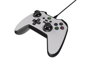 Gamepad Genesis Mangan 300 przewodowy do PC/SWITCH/MOBILE biały