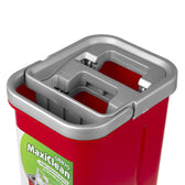 Mop płaski z wiadrem i wyciskaczem GreenBlue GB870 , dwa wkłady microfibra HQ, pojemność 5,7L, MaxiClean
