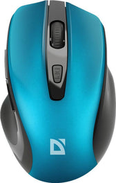Mysz bezprzewodowa Defender PRIME MB-053 optyczna bezklikowa silent 1600dpi niebieska