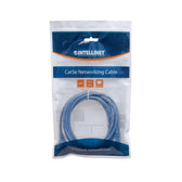 PatchCord 100% miedź Intellinet Cat.6 UTP, 3m, niebieski