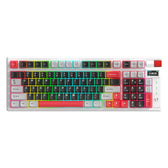 Klawiatura bezprzewodowa Monka STORM KG991W mechaniczna bluetooth + 2.4 GHz + kabel Gaming RGB