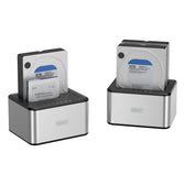 Stacja dokująca DIGITUS USB 3.0 Super Speed do 2x SSD/HDD 2.5/3.5"SATA III max. 2x20TB z funkcją klonowania
