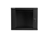 Szafa instalacyjna Rack wisząca 19" 9U 600x450 czarna Lanberg (flat pack)