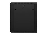 Szafa instalacyjna Rack wisząca 19" 15U 600x600 czarna Lanberg (flat pack)