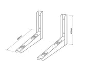 Uchwyt wspornik Maclean MC-624 do klimatyzatora do 200kg, komplet