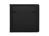 Szafa instalacyjna Rack wisząca 19" 12U 600x600 czarna Lanberg (flat pack)