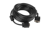 Kabel VGA Lanberg M/M 10m Ekran Ferryt czarny